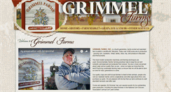 Desktop Screenshot of grimmelfarms.com